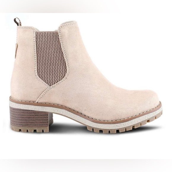 Spring Step Shoes - Spring Step Patrizia Women’s Smylie Vegan Booties in Beige